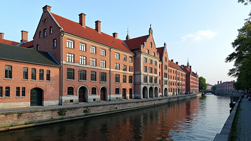 Senoji Belmontulio šildytojo pastato fasadas, XIX amžiaus architektūra, Vilniaus upės panorama